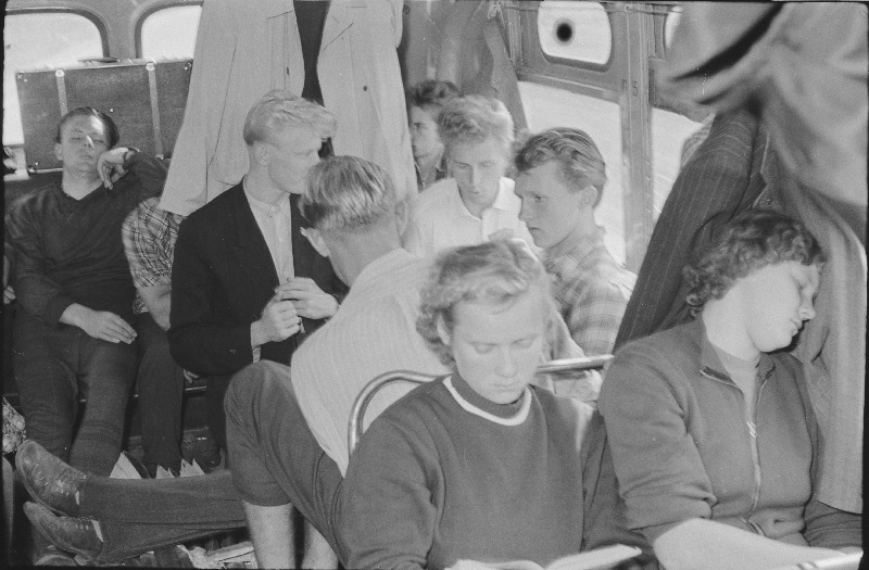 Sõudmine. Balti võistlused Trakais. Bussisõit.