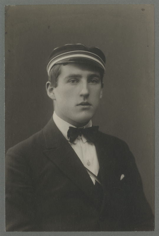 Korporatsioon "Estonia" liige Gert Weiß, portreefoto