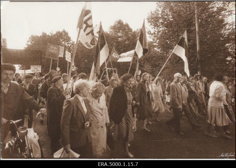 Mälestusrongkäik 1941. a juuni suurküüditamise puhul.