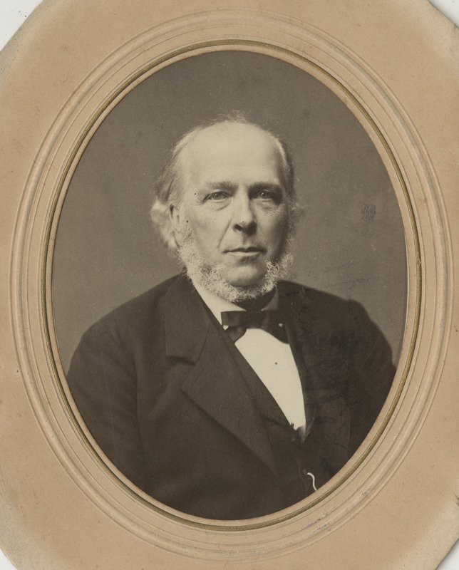 Tartu Ülikooli teoloogiaprofessor Alexander von Oettingen, portreefoto