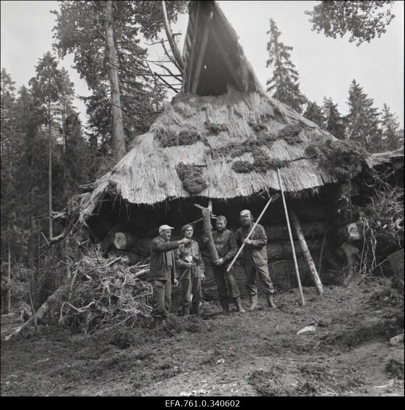 Stuudio "Tallinnfilm" muusikaline lastefilm "Nukitsamees". Filmi võttegrupi liikmed.