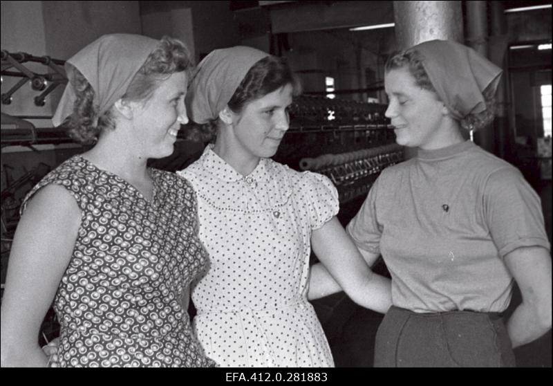 Jekaterina Rastrõgina kom.töö brigaad Kreenholmis