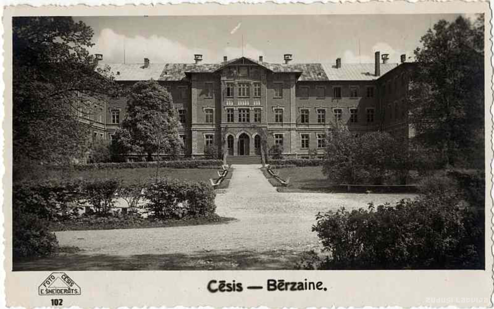 Cēsis - Bērzaine, Cēsis. Bērzaine. Bijušā Cēsu vidusskola