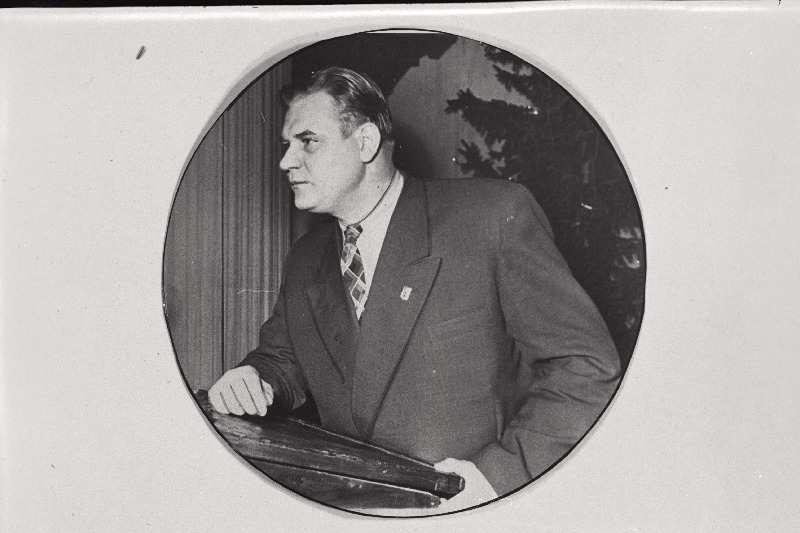 V. Kingissepa nimelise Tallinna Riikliku Draamateatri peanäitejuht Ilmar Tammur.