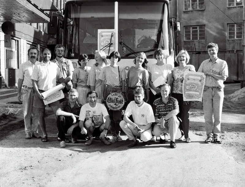 ETKVL-i ansambli “Üks Lust” liikmed.