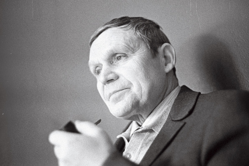 Eesti NSV teeneline kirjanik Villem Gross.