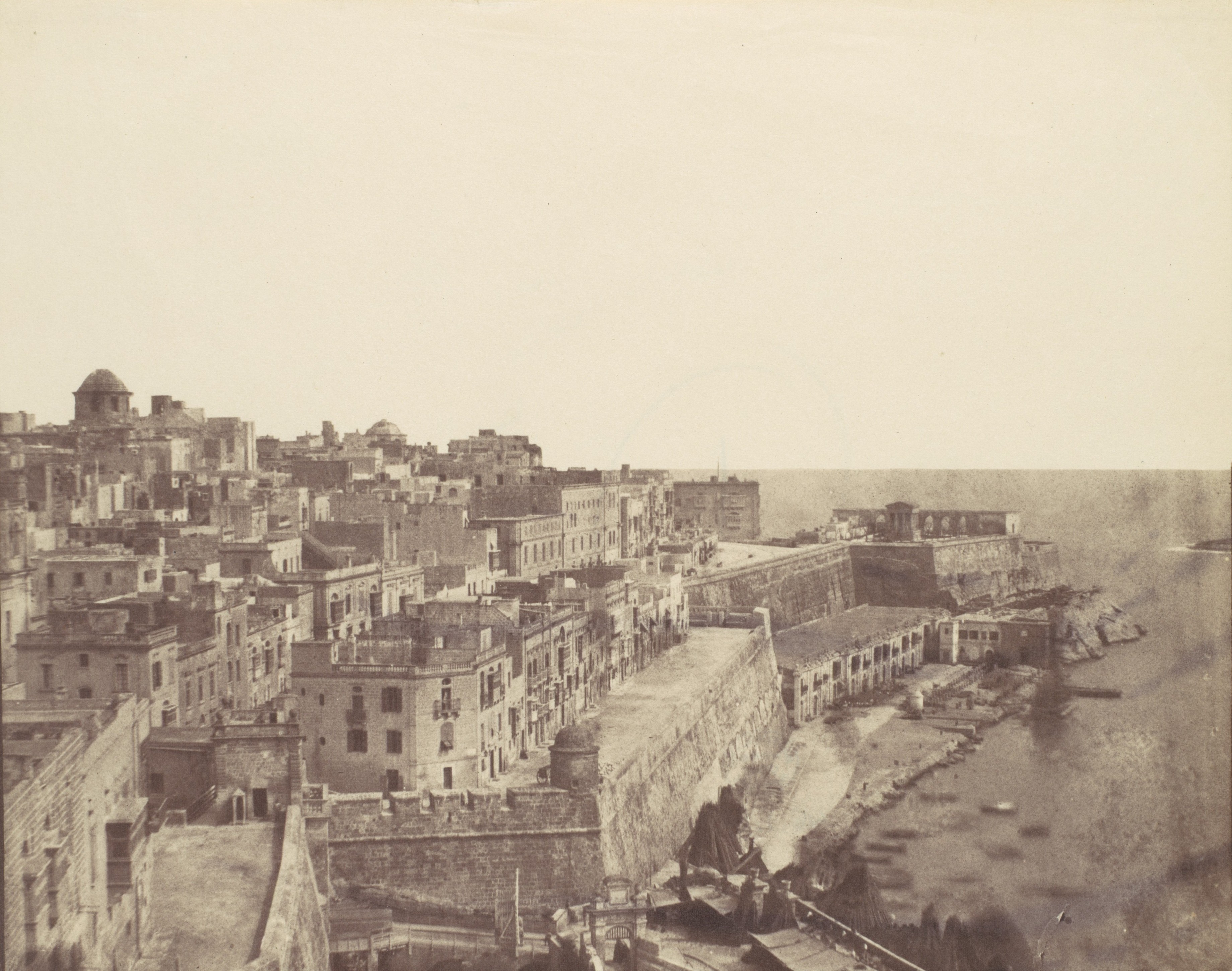 [The Harbor at Valletta, Malta] - Photograph; Photographs