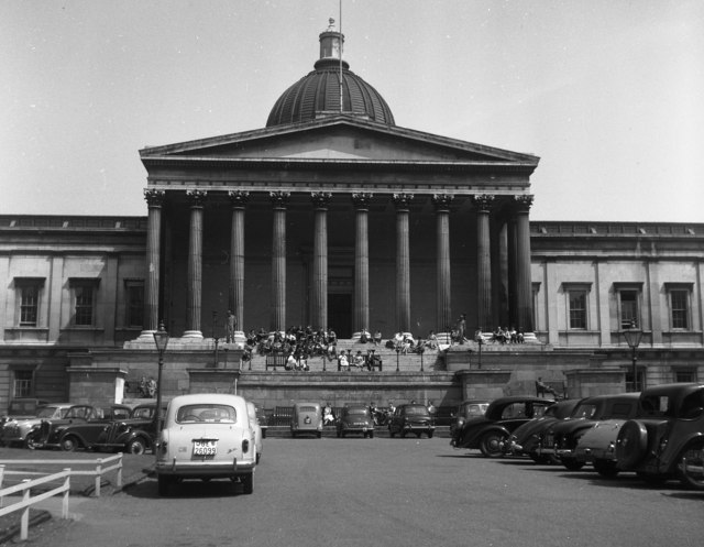 Portico and steps, University College, London - geograph.org.uk - 364428 - Portico and steps, University College, London