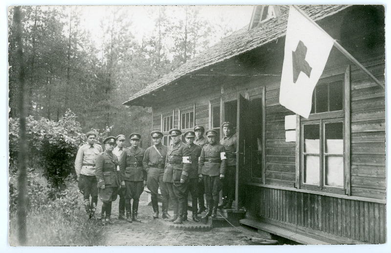 Johannes Vares Eesti sõjaväe õppustel 1930. aastatel