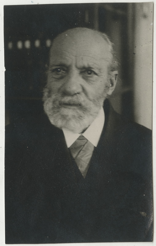 Aleksander Brandt, antropoloog, portreefoto