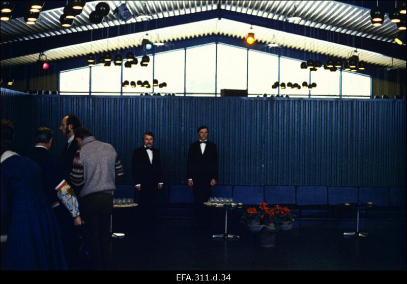 Tallinna Polütehnilise Instituudi klubi-söökla sisevaade.