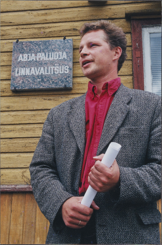 Abja-Paluoja linnapea Ivar Lepmets.