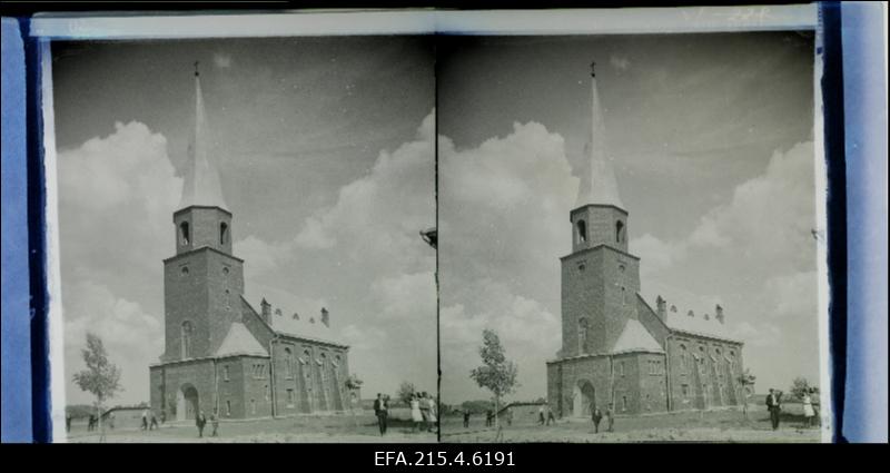 Vaade Peetri kirikule Petseris.