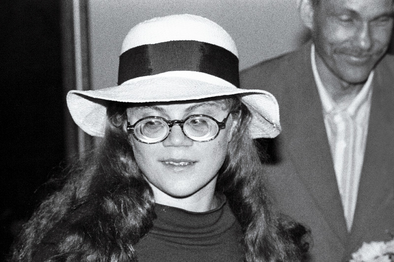 Atlanta paraolümpial 100 m vabaujumise klassis B -2 kuldmedali võitnud invasportlane Marge Kõrkjas.