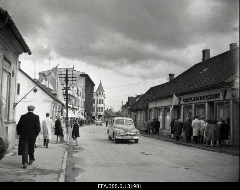 Tartu tänav Viljandis.
