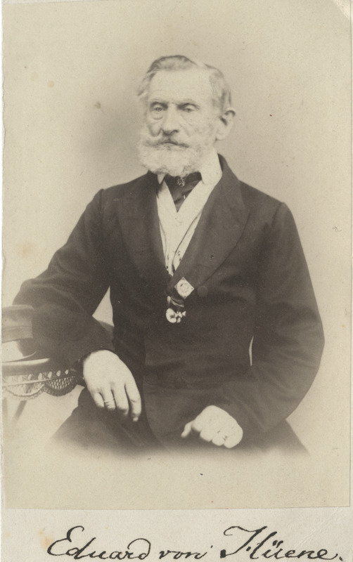 Korporatsioon "Estonia" vilistlane Eduard von Huene, portreefoto