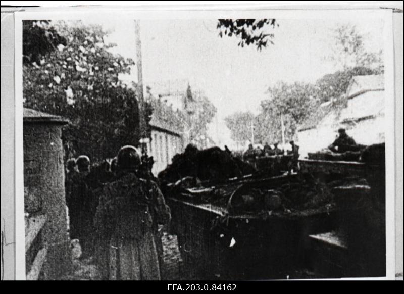 Kuressaare vabastamine saksa okupantidest.