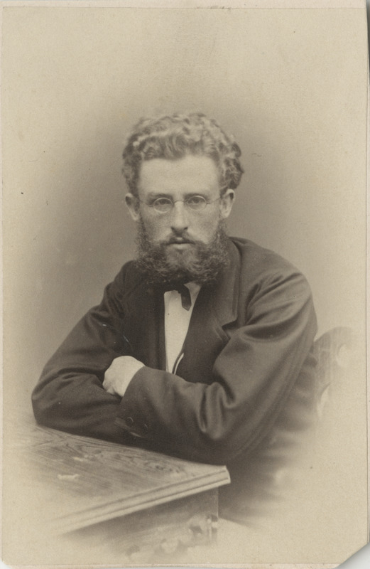 Korporatsiooni "Livonia" liige August von Klot, portreefoto