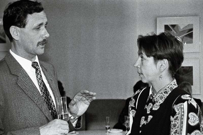 Ago Veetamm, Silvi Bljumovitš "Reisilehe" tutvustusel.