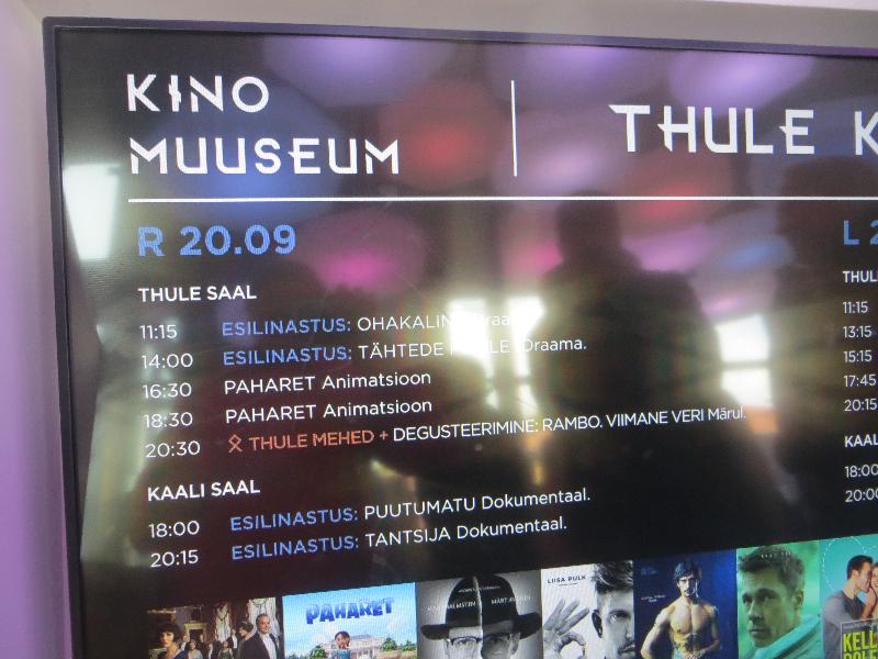 Kogu pere elamuskeskus, alternatiivajaloomuuseum Thule Koda. Thule kino kinokava.