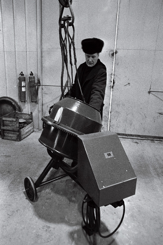 Väikeettevõte "Tehnika" betoonisegistid, Põlva EPT ammuaegne toodang.