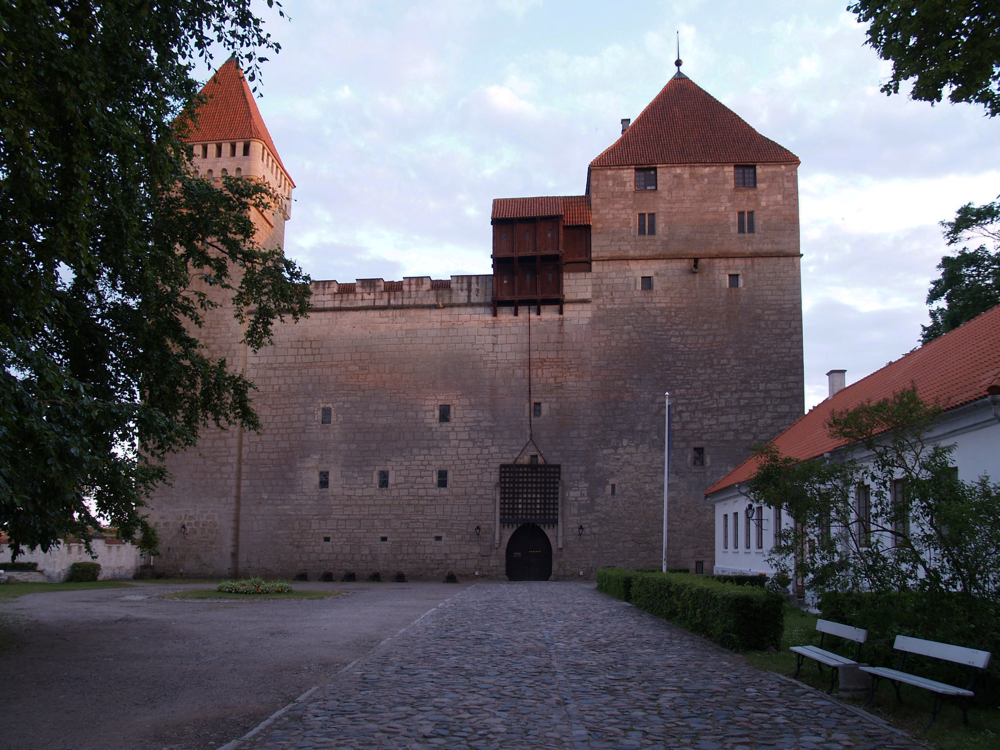 Kuressaare linnus eestvaates