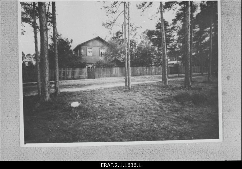 Maja Nõmmel Mustamäe 39, kust leiti 1931.a. juunis EKP illegaalne trükikoda