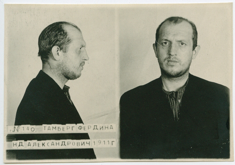 Tamberg,Ferdinand Aleksandri p.(s.1911). Vangifoto