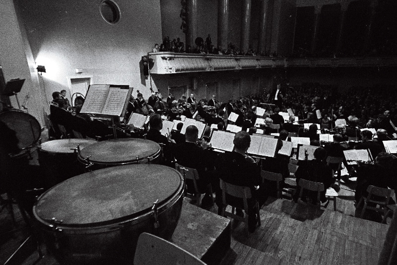 Eesti Raadio Sümfooniaorkestri kontsert Estonia kontserdisaalis. Dirigent Neeme Järvi.
