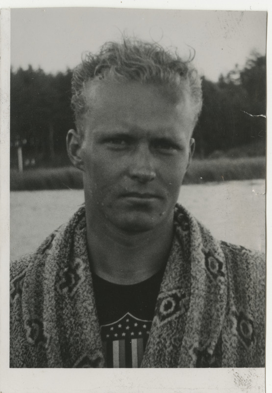 Egon Roolaid, eesti sportlane, ujuja, foto