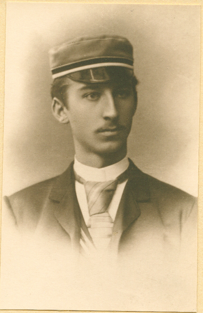 Jaan Tõnisson ülikooli ajal.