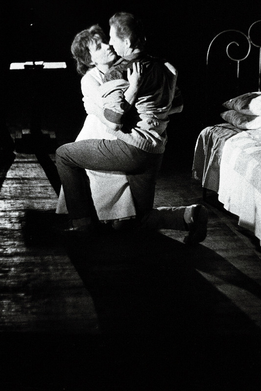 L. Bernsteini muusikal West Side Story teatris Estonia. Maria - Helgi Sallo, Tony – Harri Vasar.