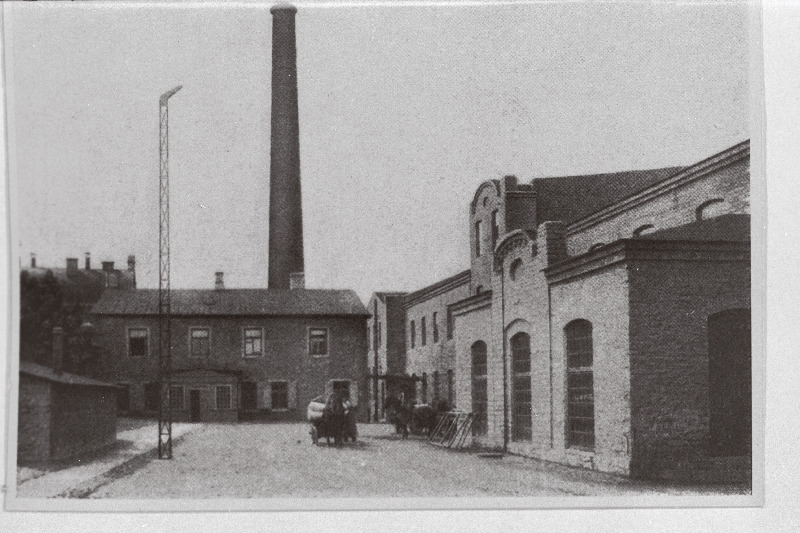 Ernst Osse ja Ko Tallinna Tselluloosi ja Paberivabriku välisvaade.