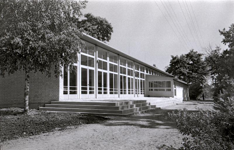 Luunja pioneerilaagri uues 200 kohaga söökla.