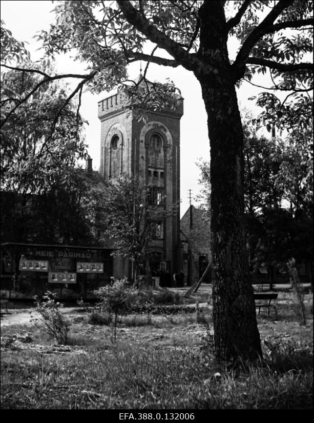 Vaade Viljandi Metsakombinaadi Tuletikuvabrikule.