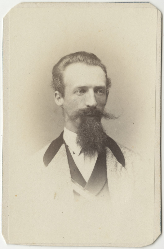Korporatsioon "Estonia" liige Rudolf von Gruenewaldt, portreefoto