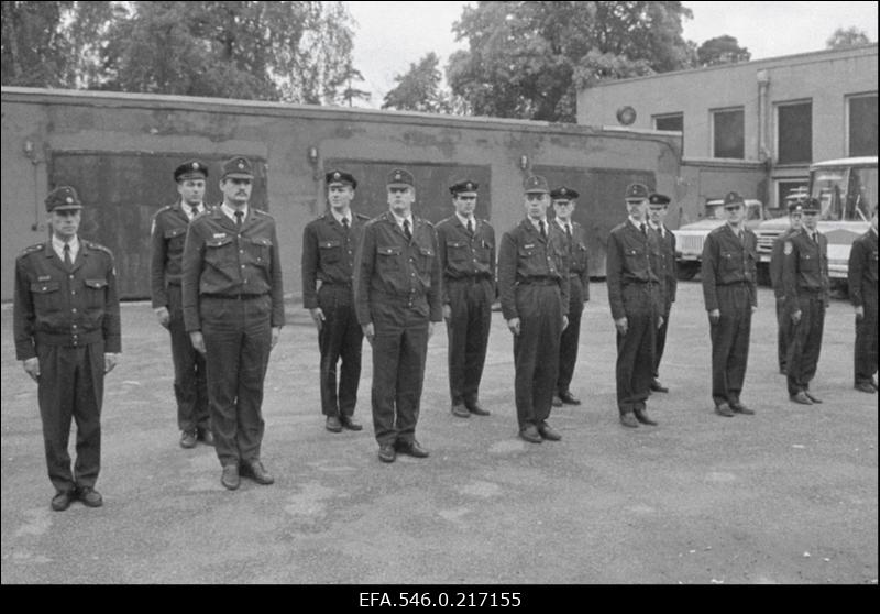 Riviharjutus Tallinna Politseikoolis.