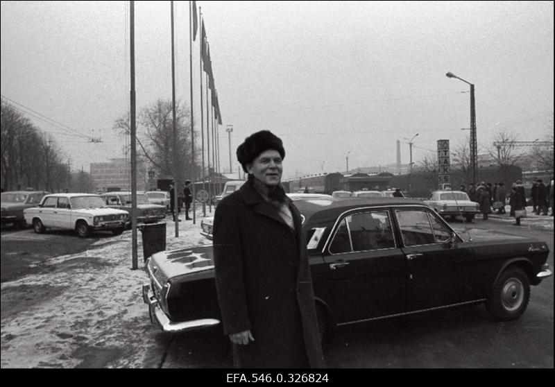 XXVI kongressi delegaadid Balti jaamas.