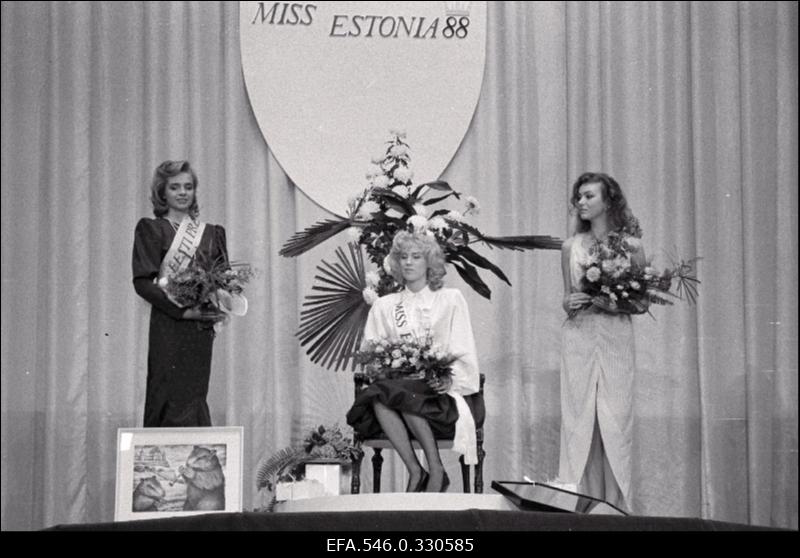 Üritus Miss Estonia.