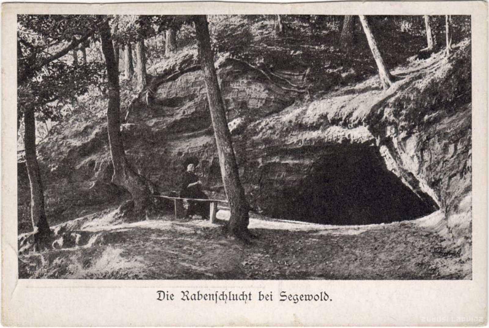 Die Rabenschlucht bei Segewold, Sigulda