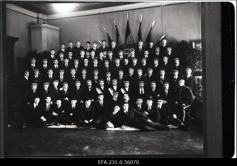 Korporatsiooni "Ugala" liikmeid II semestril 1925. aastal.
