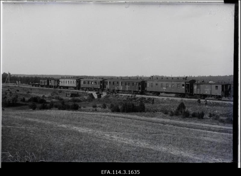 Vabadussõda. Laiarööpaline soomusrong nr.3.