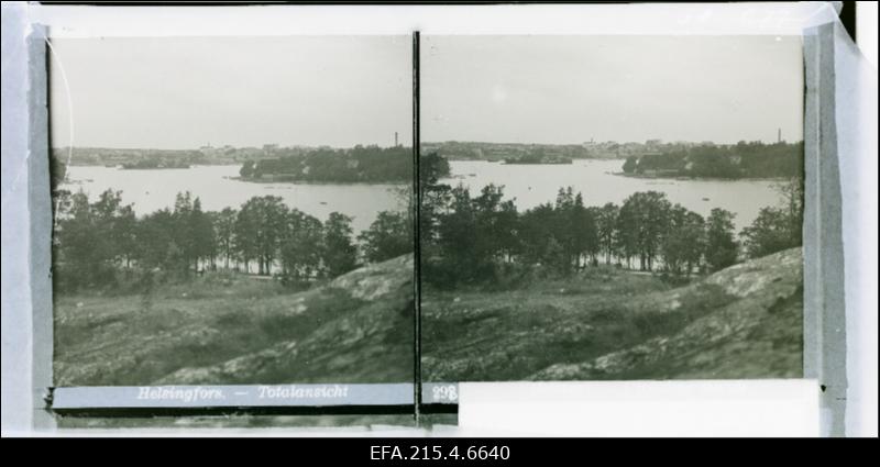 Vaade Helsingi linnale.