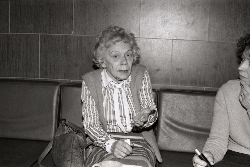 Eesti NSV rahvakunstnik Salme Reek.