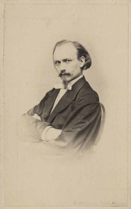 Korporatsioon "Estonia" liige Ernst Körber, portreefoto