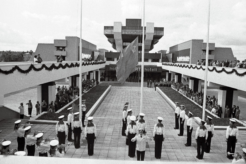 Olümpiaküla avatseremoonial Pirital tõuseb masti olümpialipp.