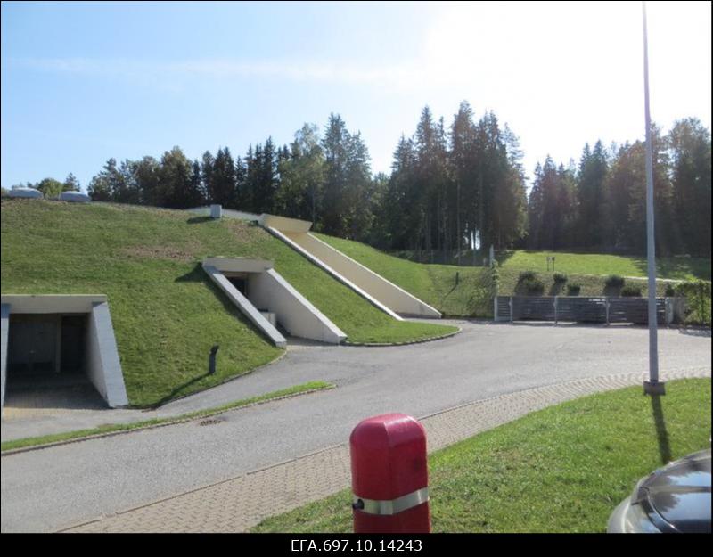 Tehvandi hotelli välisvaade.