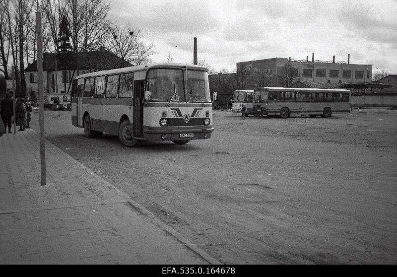 Viljandi bussijaam.