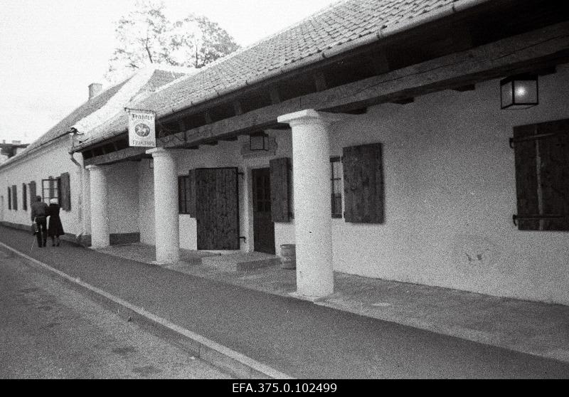 Pärnu trahteri "Postipoiss" välisvaade.