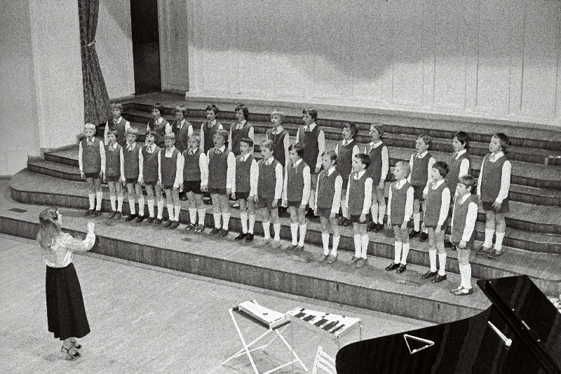 Riikliku Akadeemilise Meeskoori kolme põlvkonna kontsert Estonia kontserdisaalis.